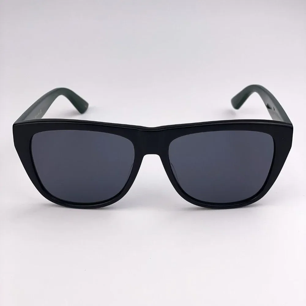GUCCI GG0926S 001 Sunglasses Black Green Gray Square Unisex
